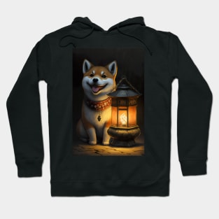 Happy Shiba Inu Dog Hoodie